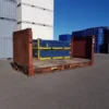 20ft Collapsible Flat Rack Container.